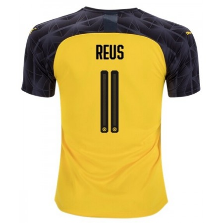 Koszulka Borussia Dortmund REUS 11 Trzeci Koszulki Piłkarskie 2019-2020 Krótki Rękaw